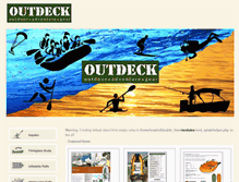 Tablet Screenshot of outdeck.com